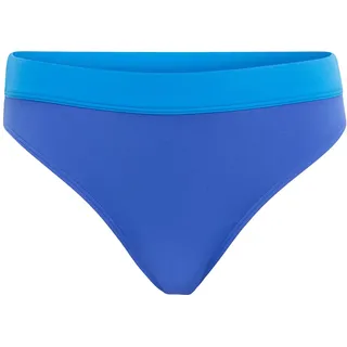 adidas Women's Optime Aqua MID-Waist Bikini Bottom, semi Lucid Blue, 36