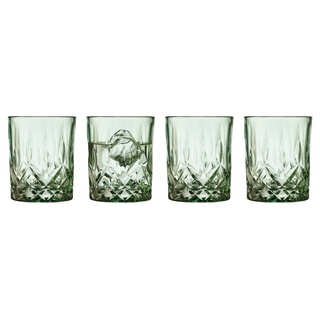 Lyngby Glas Whiskyglas 32 cl 4 Stck. Grün