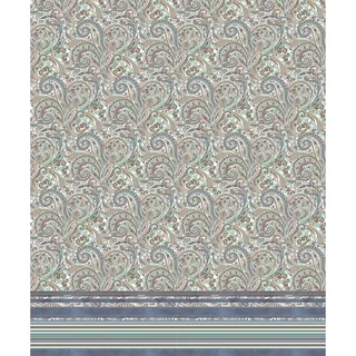 BASSETTI NOTO Foulard aus 100% Baumwolle in der Farbe Grau G1, Maße: 350x270 cm -9322061