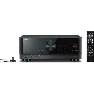 Yamaha RX-V6A Klang Effekt Receiver schwarz - Schwarz