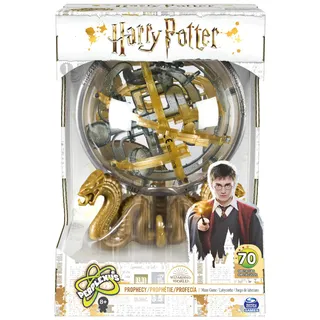 Spin Master Games - Perplexus Wizarding World Harry Potter Prophecy, 3D-Kugellabyrinth mit 70 Hindernissen, ab 8 Jahren