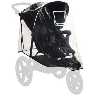 Kinderwagen-Regenschutzhülle HAUCK "Pushchair Raincover 3W", Baby, Gr. B/H/L: 48cm x 90cm x 58cm, transparent, Regenschutz Kinderwagen-Regenschutzhülle, für 3-Rad-Buggy