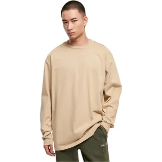Urban Classics Herren Heavy Oversized Garment Dye Longsleeve T-Shirt, Unionbeige, XXL EU