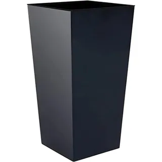 Blumentopf 40 x 40 x 75 cm schwarz