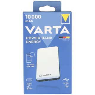 Varta Power Bank Energy 10000 schwarz/weiß (57976-101-111)