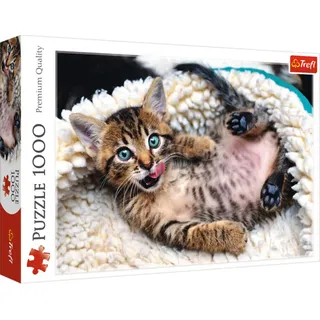 Fröhliche Katze (Puzzle)
