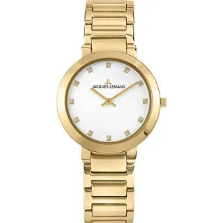 Jacques Lemans - Armbanduhr - Damen - Milano Classic 1-1842.1P - Gold