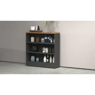 kochstation Küchenregal 40 x 60 x 90 cm Grau