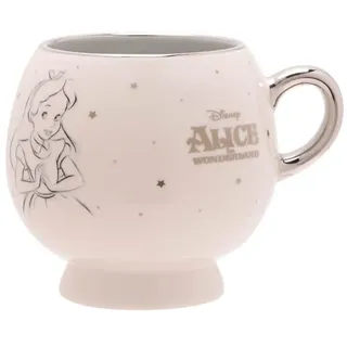 Widdop and Co Disney 100 Premium Tasse - Alice im Wunderland in Deckelbox mit Folie, White