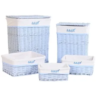 DKD Home Decor Körbe-Set, Standard