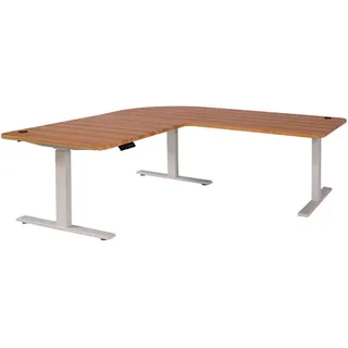 MCW Tischplatte FÜR Eck-Schreibtisch Eiche Dekor , Holz , 177x2x97 cm , Büromöbel, Schreibtische, Schreibtischzubehör