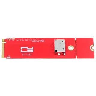 xiwai PCI-E 3.0 M.2 M-Key zu Oculink SFF-8612 SFF-8611 Host-Adapter für PCIe Nvme SSD 2260