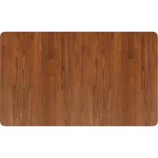 vidaXL Waschtischplatte Dunkelbraun 100x60x1,5 cm Massivholz Behandelt - Braun