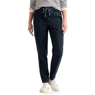 Cecil Damen Cargo-Hose im Washed-Look