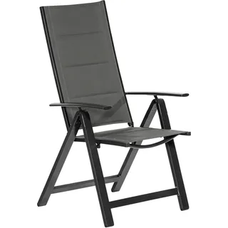 Merxx Florenz Klappsessel 63 x 73 x 118 cm graphit/grau