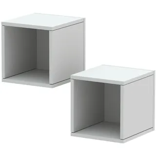 Home Affaire Wandregal Infinity 28 x 30 x 29 cm Grau