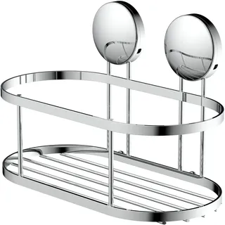 Eisl Duschablage ohne Bohren, Edelstahl,