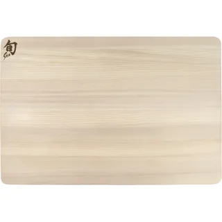 KAI Shun Schneidbrett Hinoki, Größe L - Japanische Zypresse - Abmessung 45,7 x 30,5 x 2 cm Schneidunterlage Holzbrett zum Schneiden