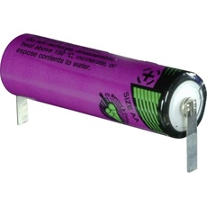 Bild von SL 560 T Spezial-Batterie Mignon (AA) hochtemperaturfähig, U-Lötfahne Lithium 3.