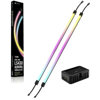 Corsair Icue Link Ls430 Aurora Rgb 430 Mm Kit Led-streifen - Black