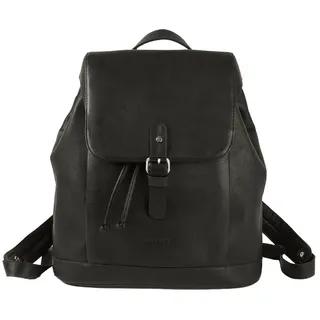 Harold's Heritage City Rucksack Leder 40 cm schwarz