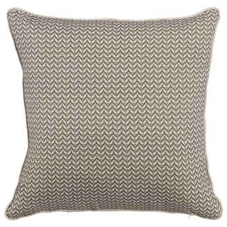 BigBuy Home Kissen Baumwolle Leinen Taupe Bedruckt 50 x 50 cm