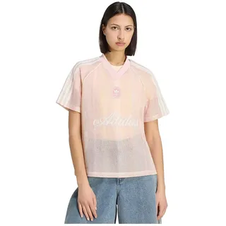 Adidas Originals Knit Kurzarm-t-shirt - Multicolor / Sandy Pink - S