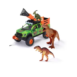 DICKIE Toys - Dinosaurier-Fahrzeug Dino Hunter (25 cm)