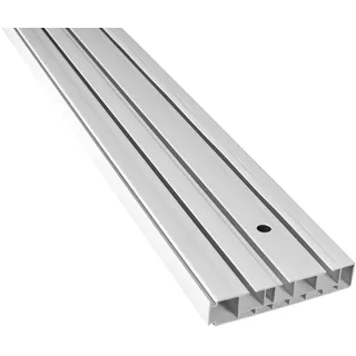 Gardinenschiene SN DECO GROUP "Vorhangschiene SH (3)" Gr. 2, weiß, L:150cm T:8,95cm, Kunststoff, Gardinenstangen, Gardinenschiene