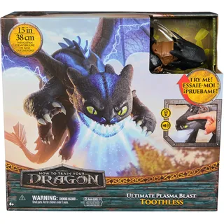 Spin Master Plasma Blast Ohnezahn 51cm Spielfigur, mehrfarbig, mit Licht- und Soundeffekten