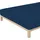 Premium Baumwolle 90 x 190 - 100 x 220 cm blue deep