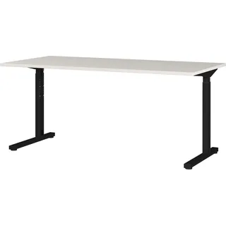 Germania Schreibtisch GW-Profi 3.0 Lichtgrau / Schwarz
