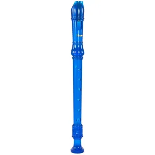 Sopranblockflöte 301TBL von Recorder Workshop transparent/blau