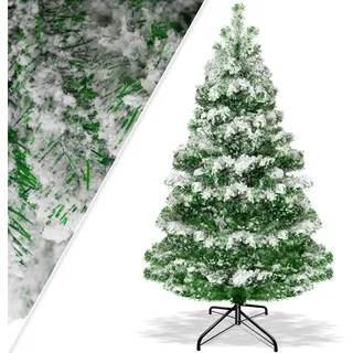 KESSER® Weihnachtsbaum künstlich Tannenbaum Edeltanne Spritzguss PE - Weiß