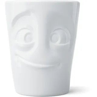 FIFTYEIGHT PRODUCTS / Maximug „Bereit“ – Extra großter Henkelbecher (Porzellan, 500 ml, Weiß, Made in Germany)