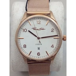 Thomas Sabo Code TS WA0341 Herrenuhr - Gold, Weiß