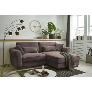 ed exciting design MID.YOU Ecksofa Mokka - braun