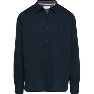 s.Oliver Regular Fit: Strukturiertes Baumwollhemd mit Brusttasche