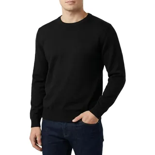 Castle Point Herren Pullover 100% Baumwolle, Rundhals oder V-Ausschnitt | Leichter Pullover aus 100% Baumwolle, weicher 12-Gauge-Strick, Rundhals, Ärmelbündchen und Saum, ideal für Alltag & Freizeit