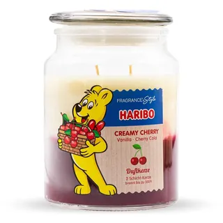 Haribo Duftkerze Creamy Cherry 510g