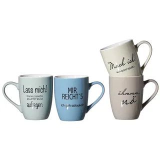 Ritzenhoff & Breker Kaffeetasse 0,3 l Mehrfarbig 4 St.