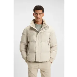 BOSS für Herren. 50547565 Ocamp beiger Mantel (50), Lässig, Polyester
