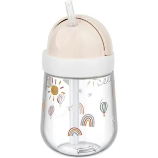 Mepal Trinkhalmbecher , Multicolor , Kunststoff , 300 ml , 8x19.8x8 cm , Füttern, Kindergeschirr & Kinderbesteck