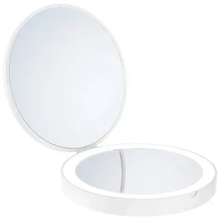 Smedbo Kosmetikspiegel Reise Kunststoff Weiß