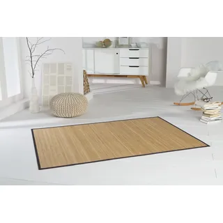 Bambusteppich HIGHQ Bambusmatte Rutschfest teppich Läufer Bambus Vorleger Indoor