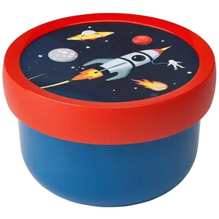 Mepal »Fruchtbox mit Gabel Campus 300 ml« bunt (space), Lebensmittelaufbewahrungsbehälter, Lunchbox
