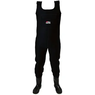 Abu Garcia Neopren-Angelwathose - wasserdichte Wathose mit integrierten Stiefeln und Filzsohlen für maximalen Grip, isoliert und langlebig für Kaltwasserfischen, Waten und Outdoor-Aktivitäten, L 44/45