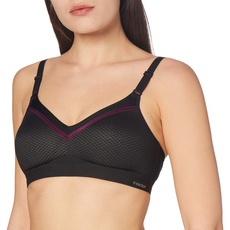 Bild von Damen Triaction Free Motion N EX Sports bra non-wired, SCHWARZ, 75C