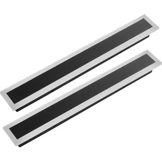 SucceBuy Moderne Wandleuchten, 2er-Set, 600 mm lange Streifen, dimmbare Außenbeleuchtung mit 2700 K–6000 K Farbtemperatur, IP65 wasserdicht und rostfrei, ideal für Haus, Veranda, Garten, Terrasse und Garage