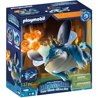 Playmobil Dragons Plowhorn & D'Angelo 71082